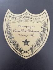 Une étiquette de champagne