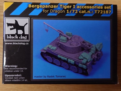 Bergepanzer tiger set di - tiger,