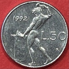 50 Lire ( 1992 ) Vulcano