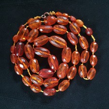 Collana Flapper Antica - Ambra