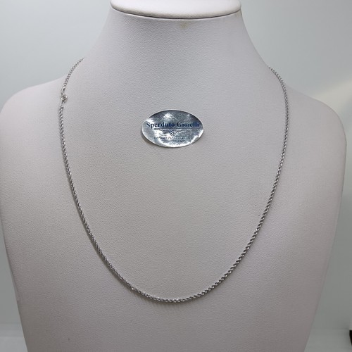 Collana unisex maglia fune - collana,