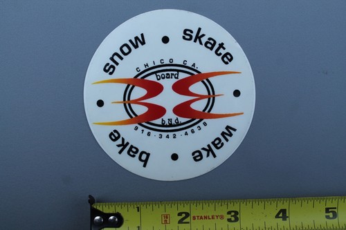 Adesivo wake and bake - wake, snow