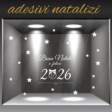 vetrofanie natalizie adesivi