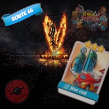 Hot rod x 1 carte coin master