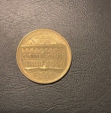 MONETA 200 LIRE consiglio Di Stato Ottime Condizioni
