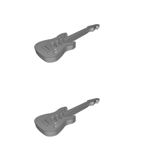 Porta plettri chitarra display - porta,