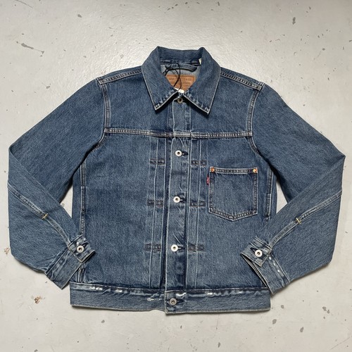 Giacca denim blu camionista