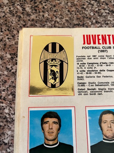 Scudetto juventus 120 album - juventus,