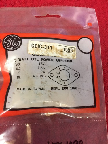 Geic 311 amplificatore - 311,