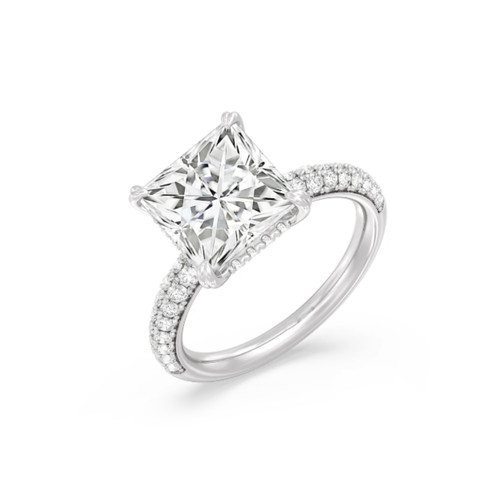 Fede nuziale diamante - diamante, platino
