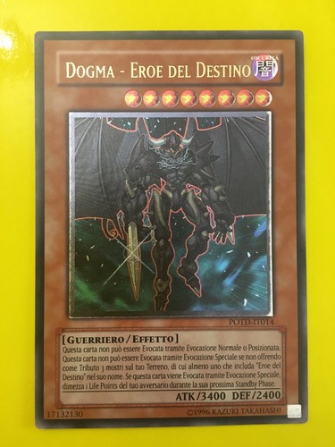 Carta dogma eroe del - yu, gi