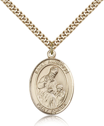 Medaglia sant ambrogio - medaglia, per