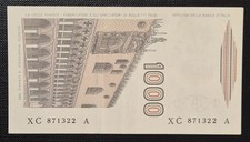 1000 lire 14/03/1984 Bank of