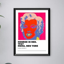 Andy Warhol - Monroe in Red -