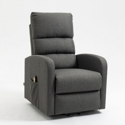 Poltrona alzapersona grigio - poltrona,