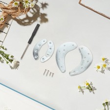  2 paia di placche tacco in