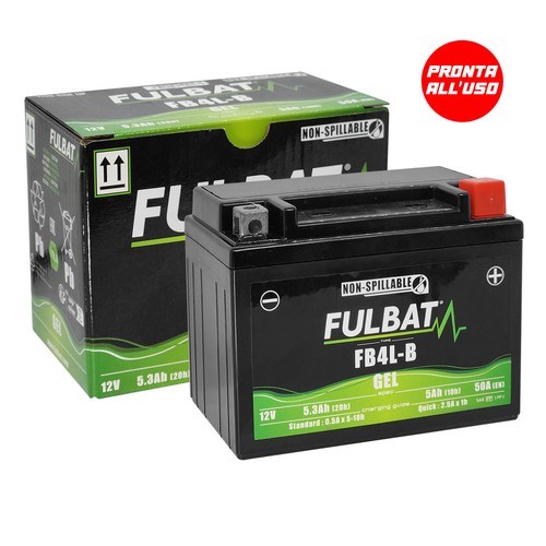 Batteria gel yb4l 5ah - gel, yb4l-b
