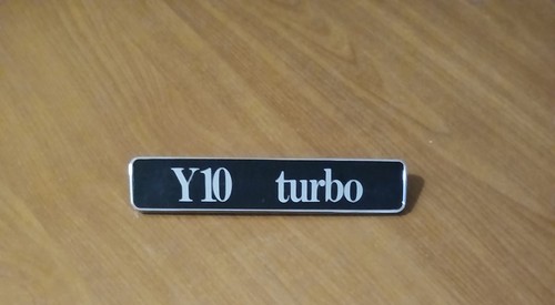 Scritta y10 turbo - scritta, turbo"