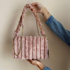 Borsa peluche con doppia - peluche,