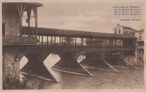 Cartolina bassano del grappa - cartolina,