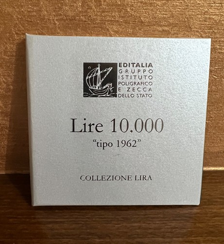 Lingottini 10000 lire 1962