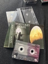 MORTUARY DRAPE LIVE ITALY 1992 CASSETTE TAPE DEATH SS NECROMANTIA