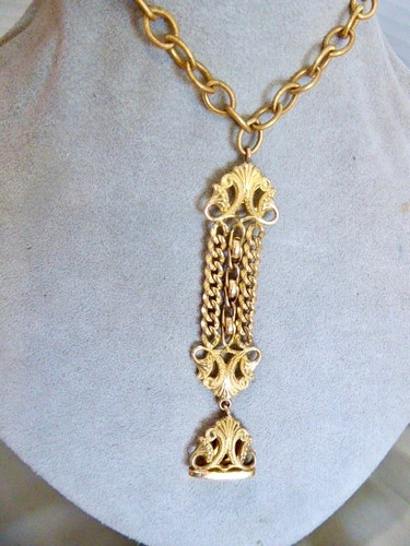 Collana vittoriana oro giallo - oro,