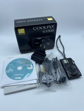 Fotocamera Nikon Coolpix S3300 16.0 MP Digital Camera Nero.