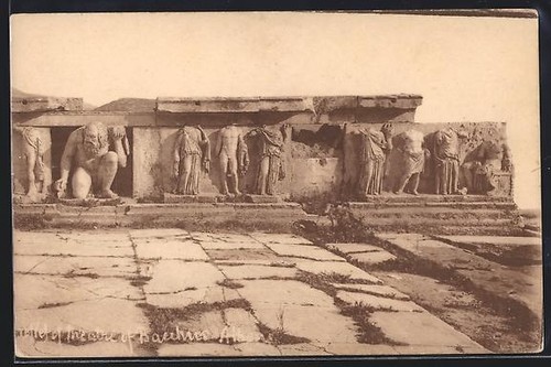 Atene rilievo del teatro - del,