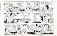 Gene Hazelton, Yogi sunday page 1971 - Hanna & Barbera