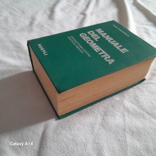 Manuale del geometra hoepli - manuale,