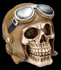 Teschio Con Cappello Aviatore