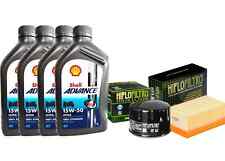 BMW F 800 ST 2012/2013 KIT TAGLIANDO SHELL ULTRA 15W50 FILTRO OLIO ARIA