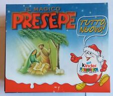 IL MAGICO PRESEPIO KINDER vintage/completo + Albero Natale Kinder vintage/comple