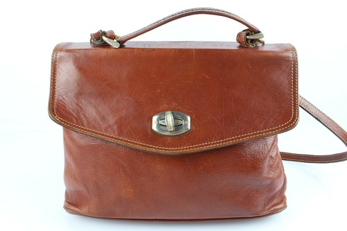 Vintage borsa tracolla pelle - tracolla,