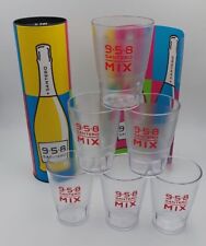 Kit 6 Bicchieri Da Cocktail Santero 958 + Contenitore Di Latta Santero