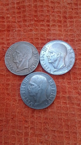 Vendo tre monete cent - tre,