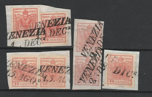 Francobolli 1850 51 lombardo - francobolli, 1850/51