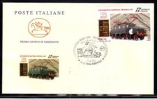 busta primo giorno fdc 2022 locomotiva elettrica trifase