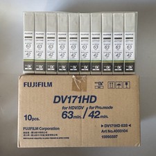10 nastri cassetta miniDV