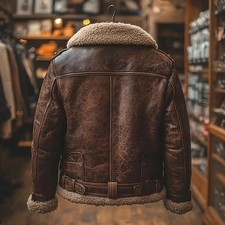 RAF 100% pelle di pecora WW2