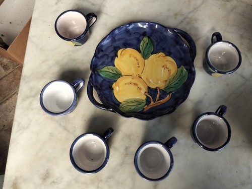 Servizio caffè limoncello - servizio,
