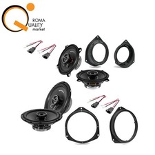 MACROM Kit completo fit Fiat Punto 199 Anteriore e Posteriore 5" casse auto