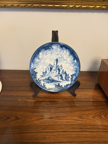 Piatto ceramica artistica - in,