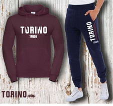 Tuta felpata curva Maratona Torino ultras Granata