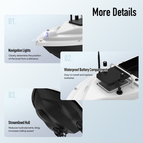 Gps esca barca 500m - gps,