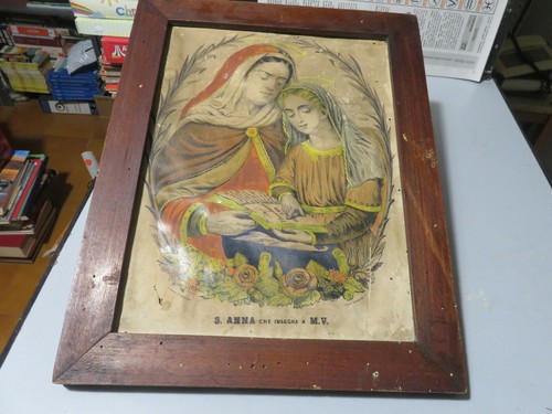 Vecchio quadro primi - primi, del