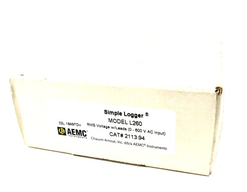 Nuovo aemc modello l260 - nuovo,
