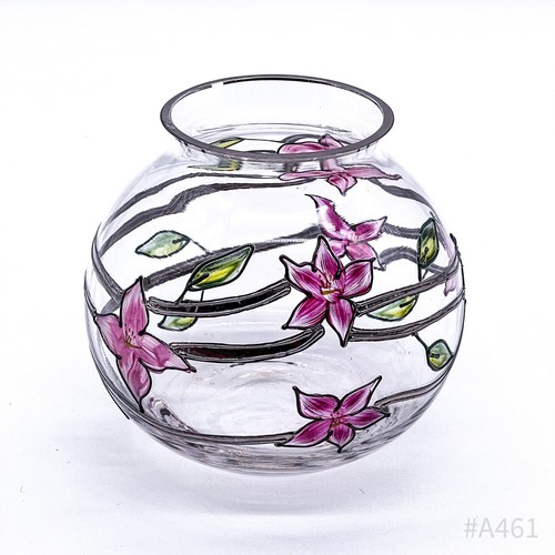 Vintage vaso vetro con - vintage,