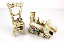 Coppia Sedia Treno Trenino in